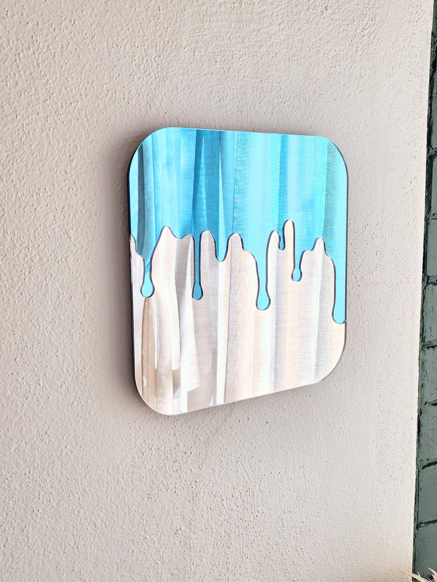 The Blue Drip Mirror