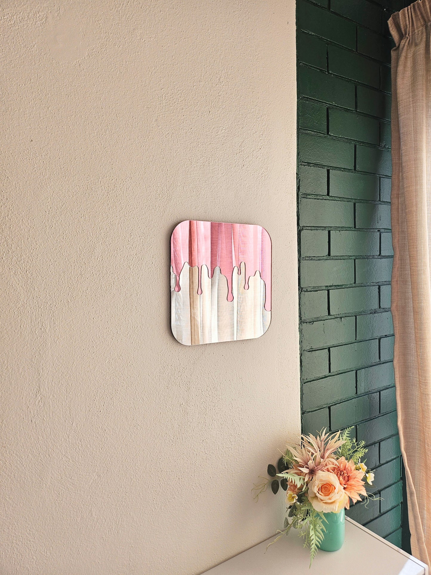The Pink Drip Mirror