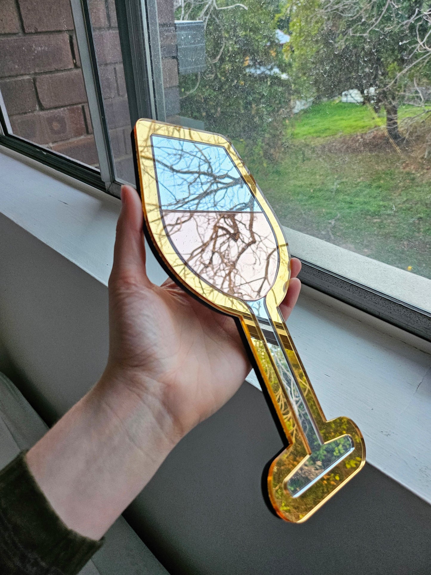 Wineglass Mirror
