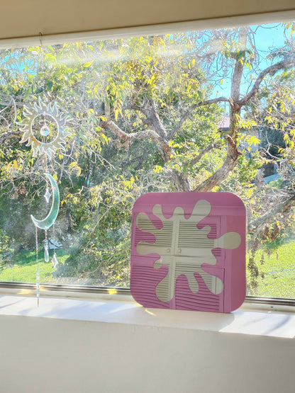 The Pink Splat Mirror