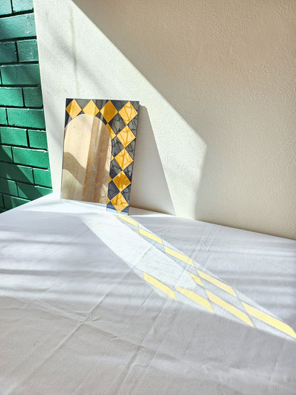 The Harlequin Noir Mirror