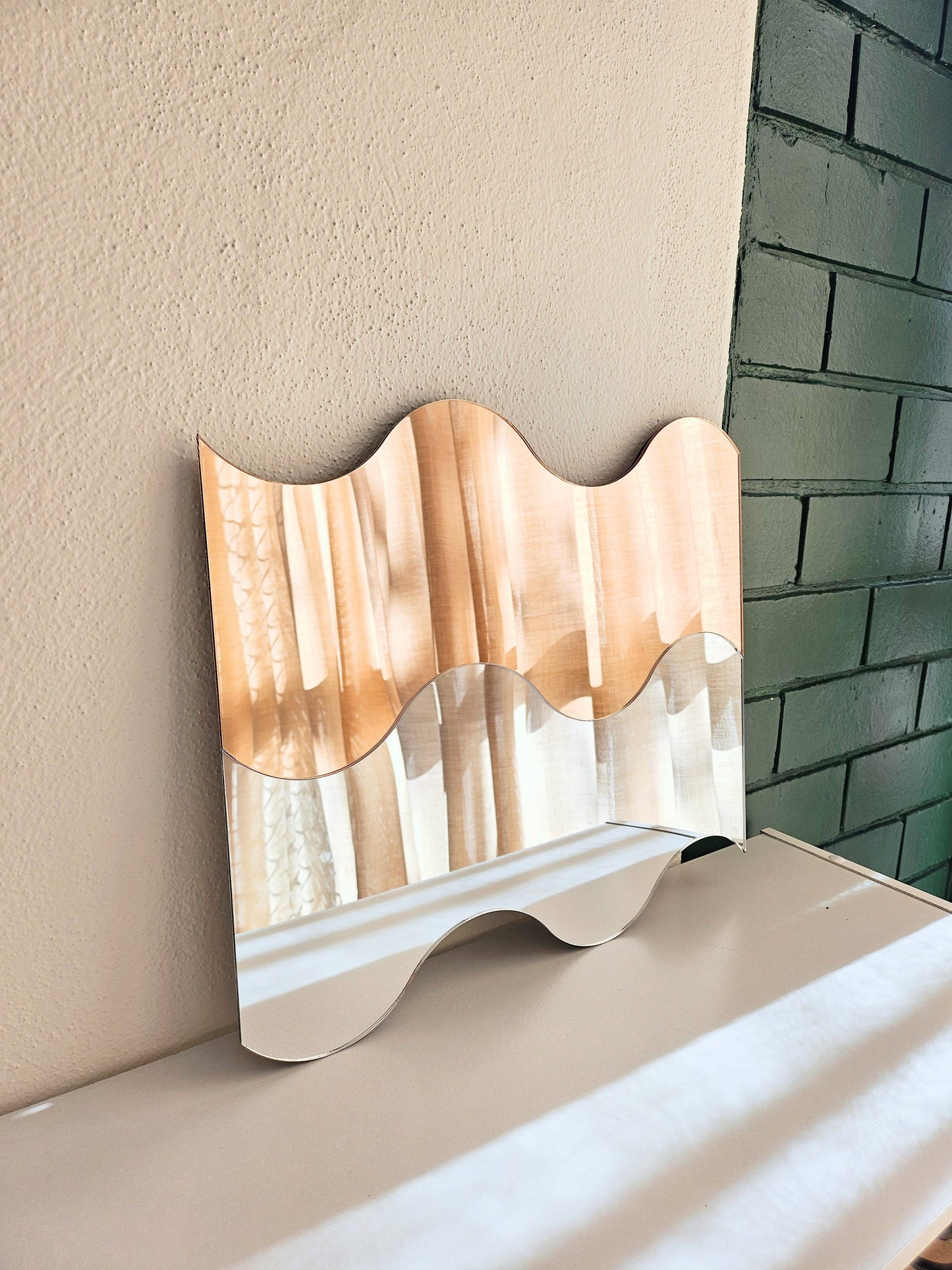 The Double Wave Mirror