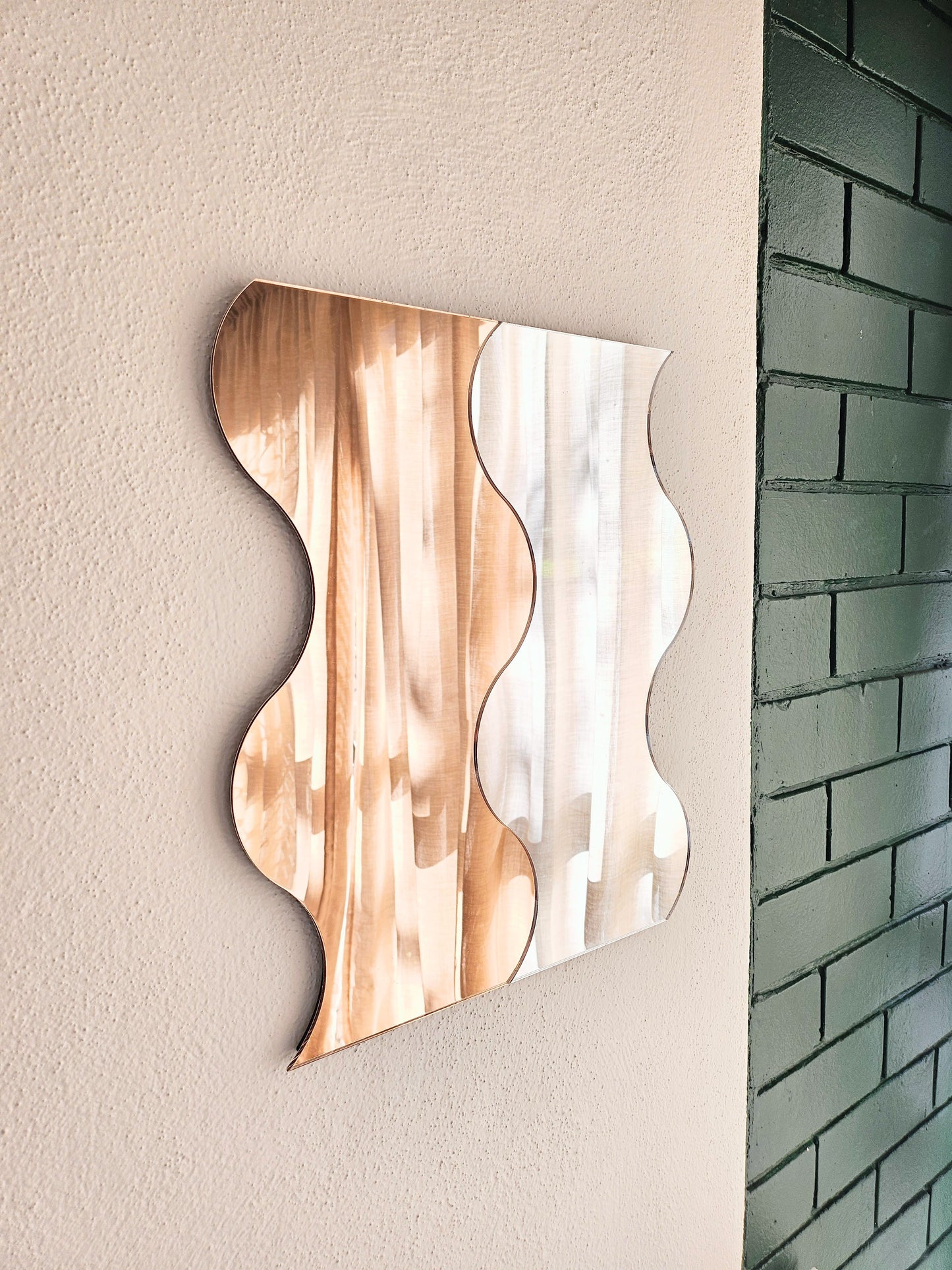 The Double Wave Mirror