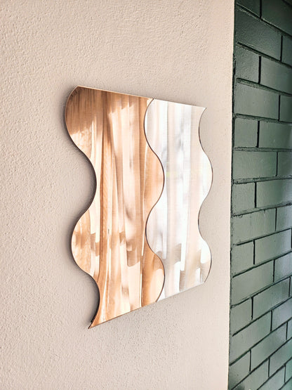 The Double Wave Mirror