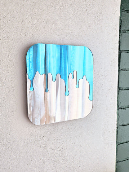 The Blue Drip Mirror