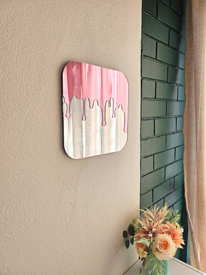The Pink Drip Mirror