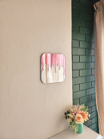 The Pink Drip Mirror