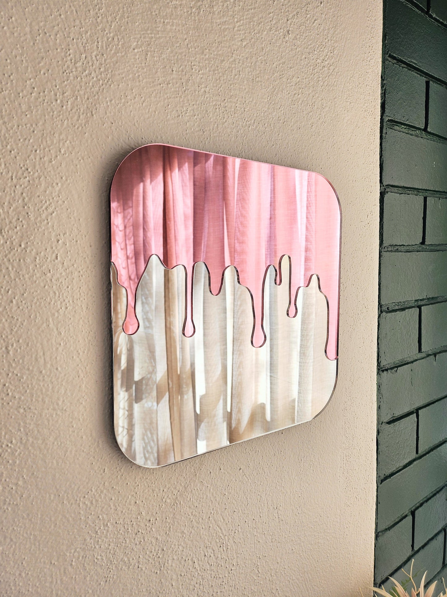 The Pink Drip Mirror