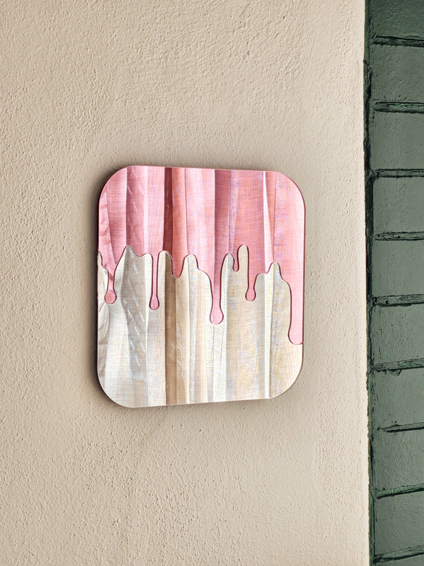 The Pink Drip Mirror