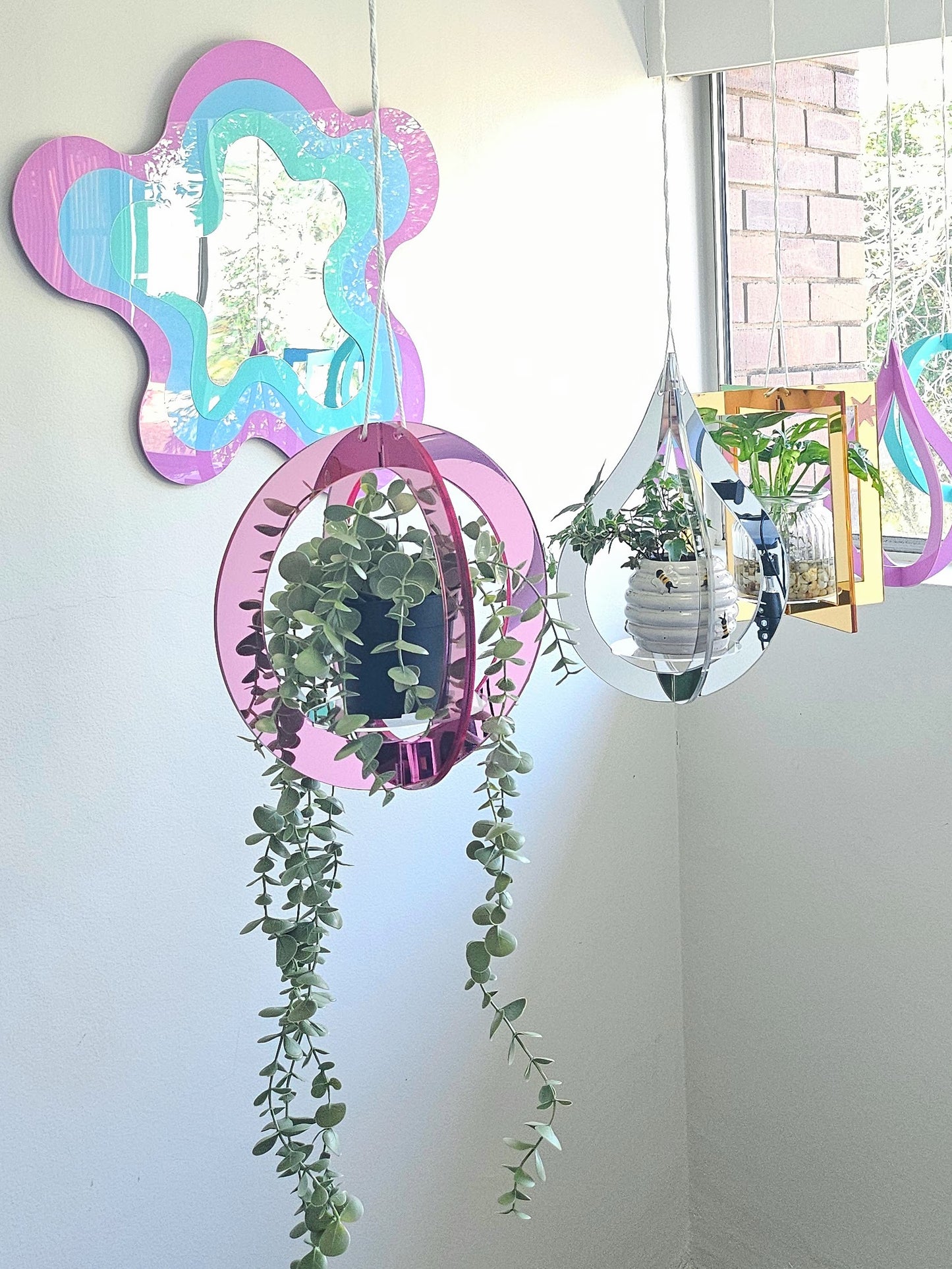 Mirror Plant Hanger