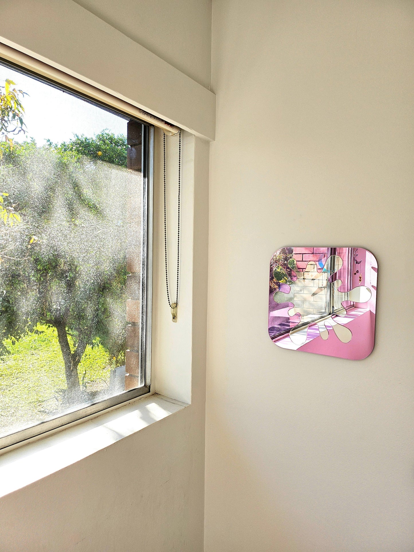 The Pink Splat Mirror