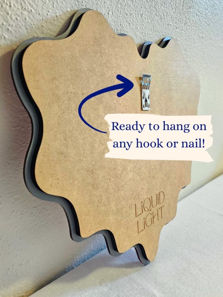 Pastel Pink Irregular Mirror