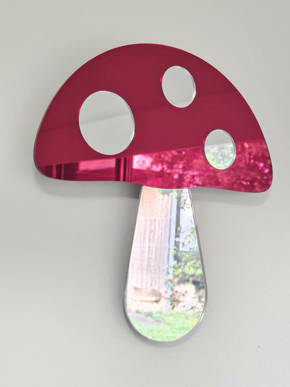 The Red Mushroom Mirror