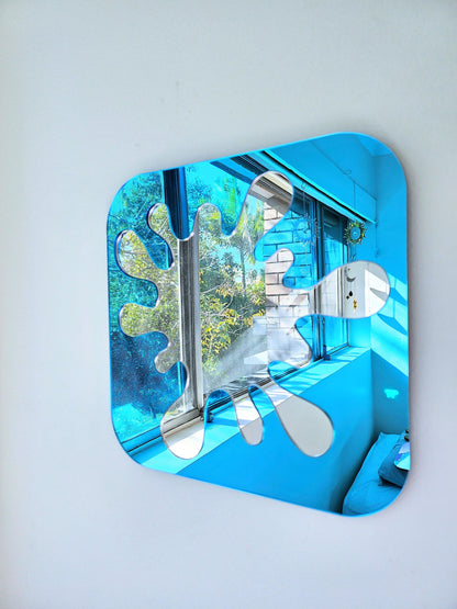 The Blue Splat Mirror