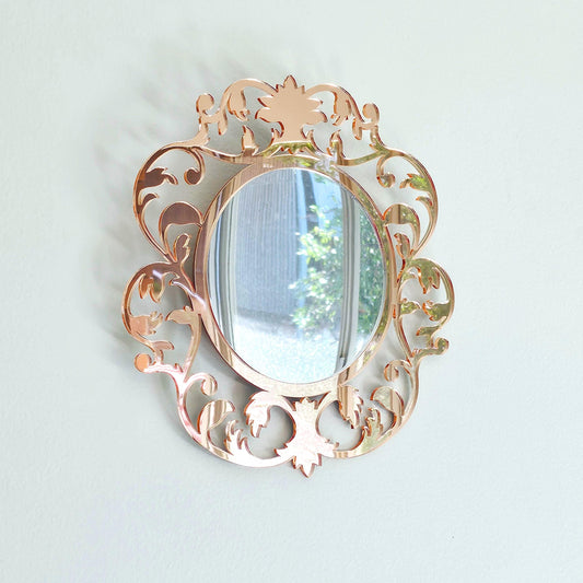 The Antique Blush Mirror