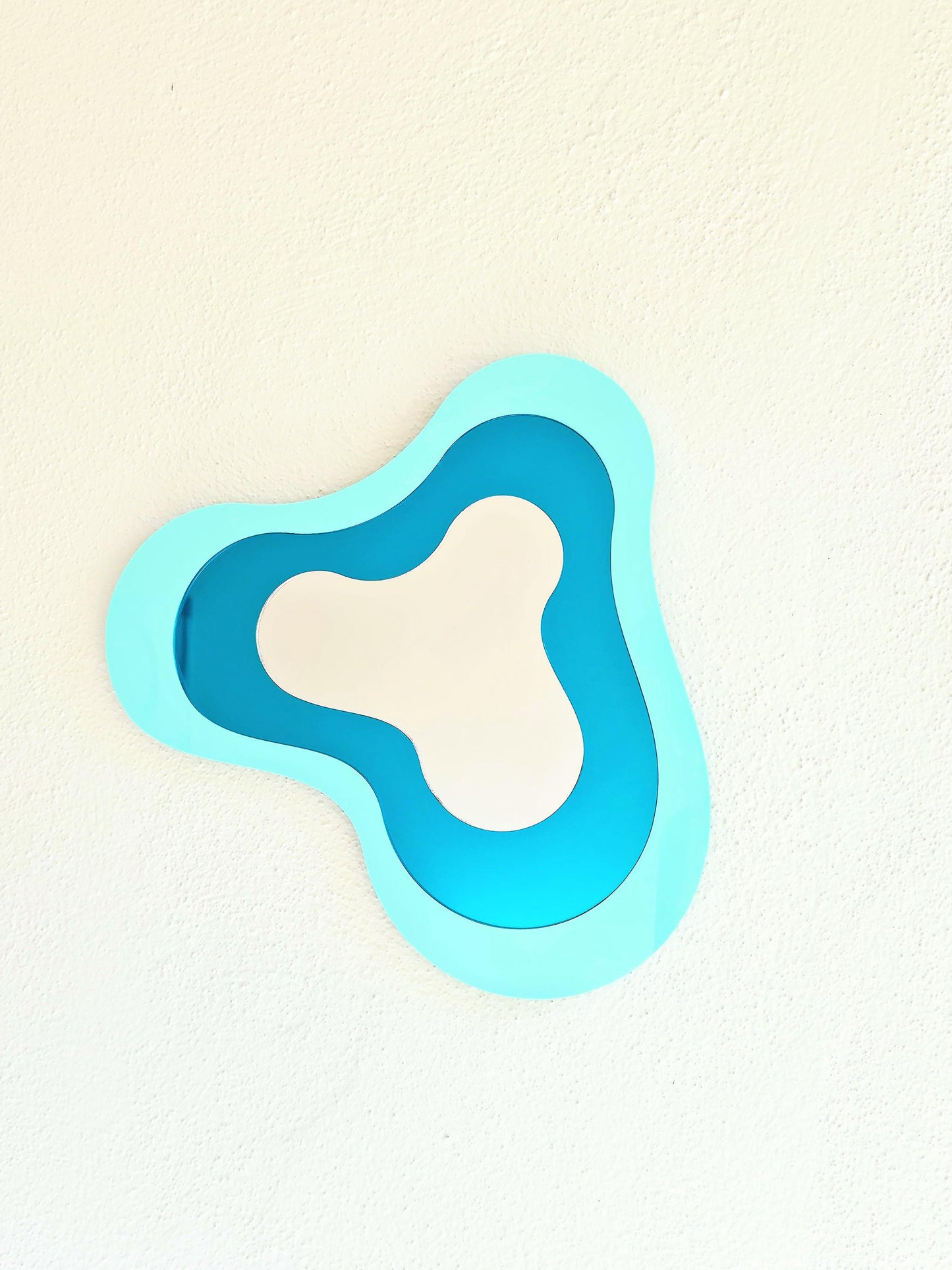 Pastel Green Irregular Mirror