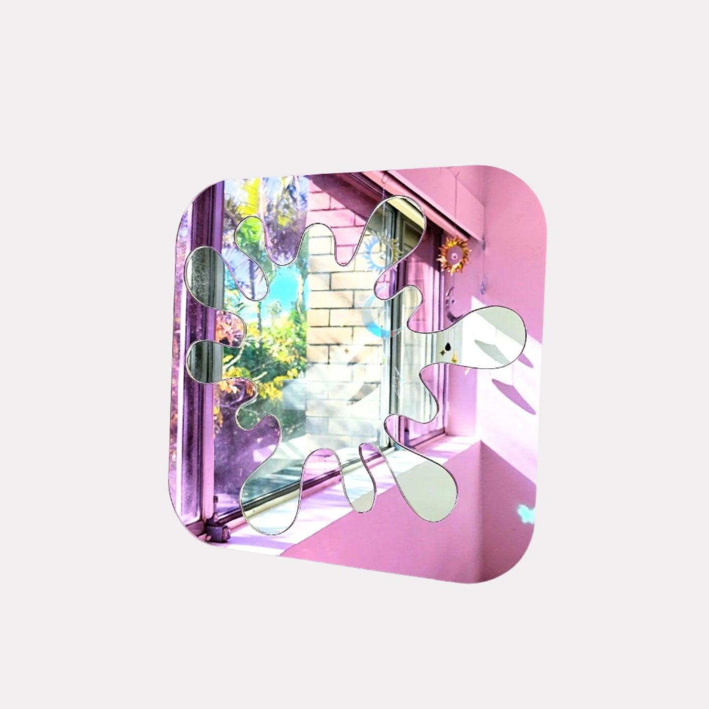 The Pink Splat Mirror