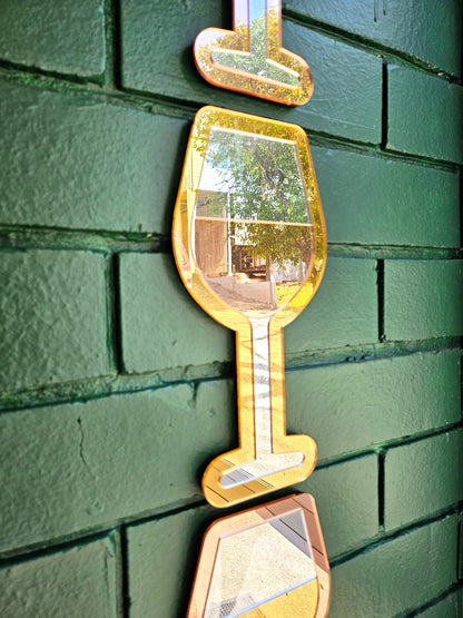 Wineglass Mirror