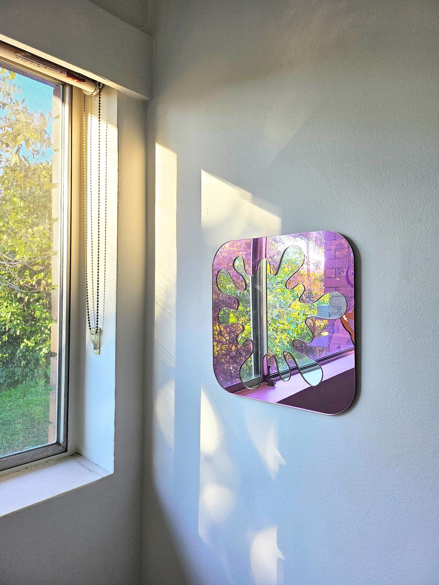 The Pink Splat Mirror