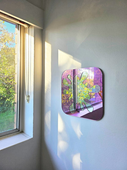 The Pink Splat Mirror