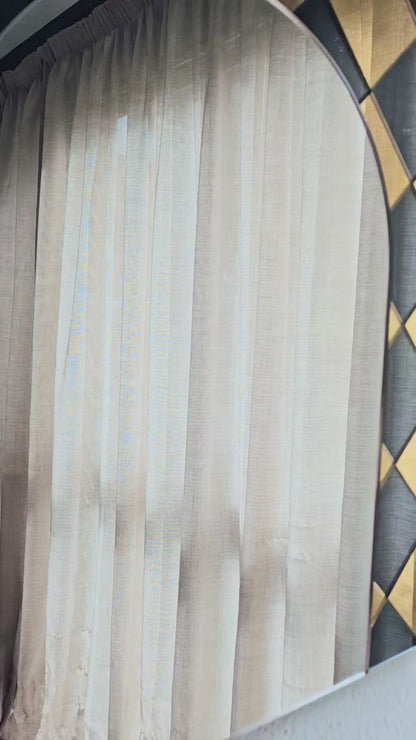 The Harlequin Noir Mirror