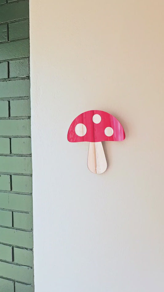 The Red Mushroom Mirror